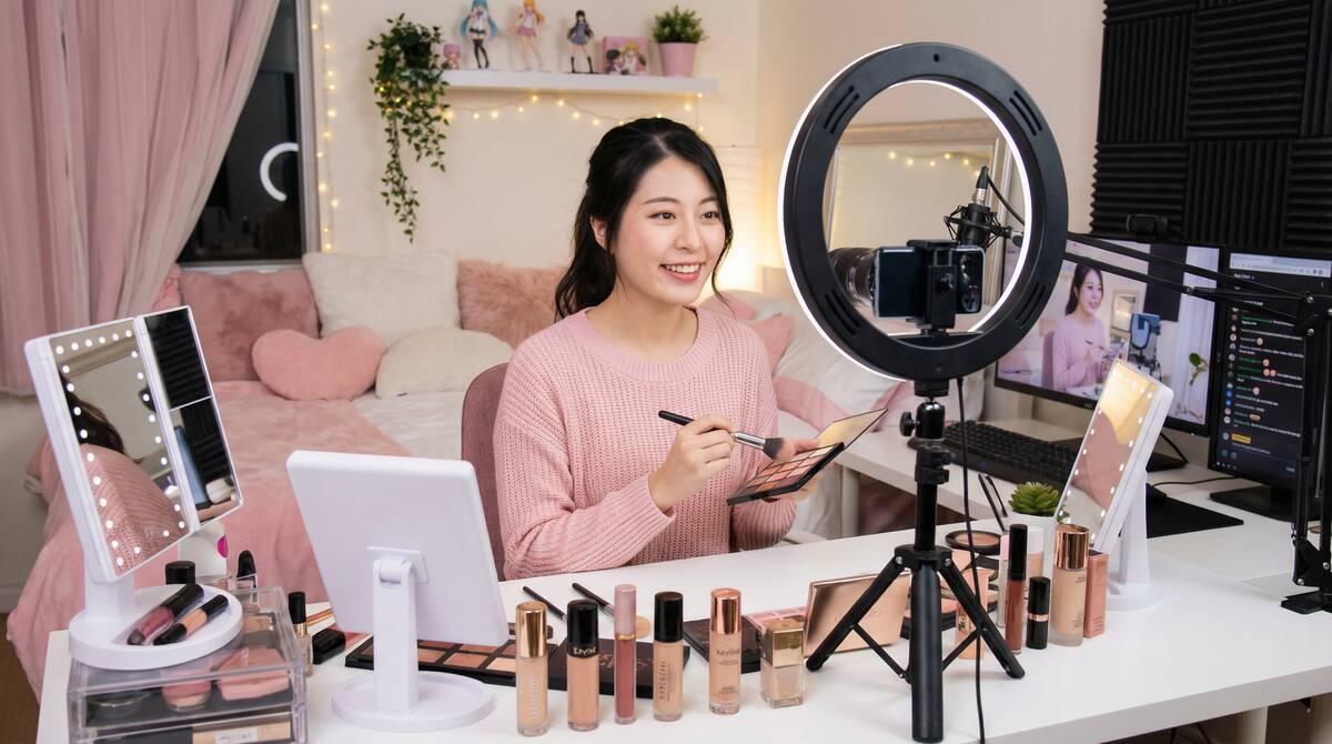 女神视频美妆视频教程